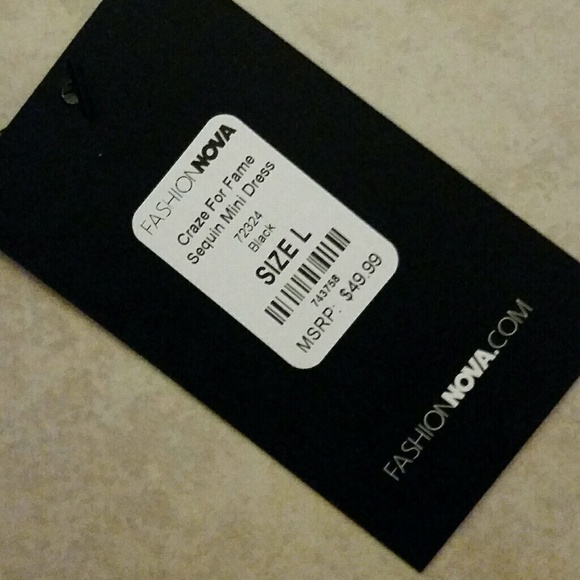 NWT Craze For Fame Sequin Dress - Picture 4 of 4